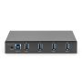 Digitus USB Hub 4-3.0 4xA3.0 Industrial Line Black (DA-70257) thumbnail