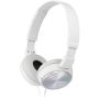 Sony Closed-Back Headphones MDR-ZX310 White thumbnail