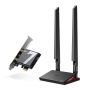 TP-Link Archer TBE550E WiFi 7 Bluetooth 5.4 Adapter BE9300 Triband, PCI Express, 2x Externe Antenne thumbnail