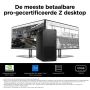 HP Z1 G9 Intel® Core™ i7 i7-14700 16 GB DDR5-SDRAM 1 TB SSD NVIDIA T400 Windows 11 Pro Tower Workstation AI Workstation Zwart thumbnail
