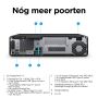 HP Z2 G9 Intel® Core™ i7 i7-14700K 32 GB DDR5-SDRAM 1 TB SSD Windows 11 Pro SFF Workstation AI Workstation Zwart thumbnail