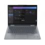 Lenovo ThinkPad X1 Yoga Gen 8 Intel® Core™ i7 i7-1355U Hybride (2-in-1) 35,6 cm (14") Touchscreen WUXGA 16 GB LPDDR5-SDRAM 512 GB SSD Wi-Fi 6E (802.11ax) Windows 11 Pro Engels Grijs thumbnail