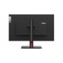 Lenovo T27h-30 computer monitor 68,6 cm (27") 2560 x 1440 Pixels Quad HD LED Zwart (63A3GAT1EU) thumbnail