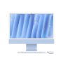 Apple iMac Z1K5 59.62cm 23.5Zoll Standardglas M4 10C CPU/10C GPU/16C N.E. 32GB 1TB SSD Gbit Eth MM MaKey TID DE Blau (Z1K5-MD2T4D/A-07I3CN) thumbnail