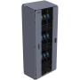 Zebra CS-CAB-3-FLTPK-B MIDI 3-Shelf Flatpack Kast (CS-CAB-3-FLTPK-B-EME) thumbnail