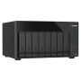 QNAP TL-D810TC4 disk array 0 TB Desktop Zwart (TL-D810TC4) thumbnail