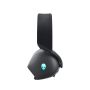 Alienware AW720H Headset Bedraad en draadloos Hoofdband Gamen USB Type-C Zwart (AW720H-G-DEAM) thumbnail