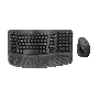 Logitech Wave Keys Draadloos Toetsenbord Graphite (CH) (920-012289) thumbnail