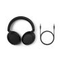 Philips TAH6000BK/00 hoofdtelefoon/headset Bedraad en draadloos Hoofdband Oproepen/muziek Bluetooth Zwart (TAH6000BK/00) thumbnail