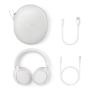Philips TAH6000WT/00 hoofdtelefoon/headset Bedraad en draadloos Hoofdband Oproepen/muziek Bluetooth Wit (TAH6000WT/00) thumbnail