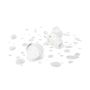 Philips TAT1300WT/00 hoofdtelefoon/headset True Wireless Stereo (TWS) In-ear Oproepen/muziek Bluetooth Wit (TAT1300WT/00) thumbnail
