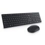 Dell Pro Draadloos Toetsenbord en Muis KM5221W Scandinavisch Zwart (3400021987051.1-2) thumbnail