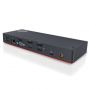 Lenovo 40AC0135EU laptop dock & poortreplicator Bedraad Thunderbolt 3 Zwart thumbnail