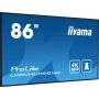iiyama To Be Updated 2,17 m (85.6") LED Wifi 4K Ultra HD Zwart (LH8654UHS-B1AG) thumbnail