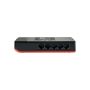 LevelOne GSW-0507 netwerk-switch Unmanaged Gigabit Ethernet (10/100/1000) Zwart, Rood thumbnail