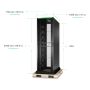 APC NetShelter SX geavanceerd rack, hoge sterkte, 52U, 2436H x 750B x 1295D mm, met schokbeschermingspakket, zwart (AR9558SPB2) thumbnail