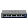 NETGEAR GS108Ev4 Unmanaged L2/L3 Gigabit Ethernet (10/100/1000) Grijs (GS108E-400EUS) thumbnail