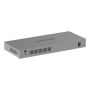 NETGEAR GS108MX-100EUS netwerk-switch Unmanaged L2 Gigabit Ethernet (10/100/1000) Bureaublad-/wandmontage (GS108MX-100EUS) thumbnail