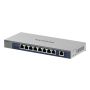 NETGEAR GS108MX-100EUS netwerk-switch Unmanaged L2 Gigabit Ethernet (10/100/1000) Bureaublad-/wandmontage (GS108MX-100EUS) thumbnail