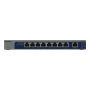 NETGEAR GS108MX-100EUS netwerk-switch Unmanaged L2 Gigabit Ethernet (10/100/1000) Bureaublad-/wandmontage (GS108MX-100EUS) thumbnail