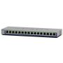 NETGEAR GS116 Unmanaged L2 Gigabit Ethernet (10/100/1000) Zwart (GS116-300EUS) thumbnail