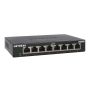 NETGEAR GS308-300PES netwerk-switch Unmanaged L2 Gigabit Ethernet (10/100/1000) Zwart (GS308-300PES) thumbnail