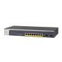 NETGEAR GS510TPP Managed L2/L3/L4 Gigabit Ethernet (10/100/1000) Power over Ethernet (PoE) Zwart (GS510TPP-100EUS) thumbnail