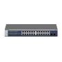 NETGEAR GS724T Managed L2+/L3 Gigabit Ethernet (10/100/1000) 1U Blauw, Grijs (GS724T-600EUS) thumbnail