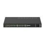 NETGEAR GSM4230PX Managed L2/L3 Gigabit Ethernet (10/100/1000) Power over Ethernet (PoE) 1U Zwart (GSM4230PX-100EUS) thumbnail
