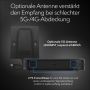 NETGEAR M3 draadloze router Dual-band (2.4 GHz / 5 GHz) Zwart thumbnail