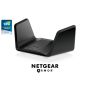 NETGEAR Nighthawk RAXE300 draadloze router Gigabit Ethernet Tri-band (2.4 GHz / 5 GHz / 5 GHz) Zwart (RAXE300-100EUS) thumbnail
