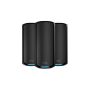 NETGEAR Orbi 970 Series Quad-Band WiFi 7, 3-Pack Quad-band (2.4 GHz / 5 GHz-1 / 5 GHz-2 / 6 GHz) Wi-Fi 6 (802.11ax) Zwart Intern (RBE973SB-100EUS) thumbnail