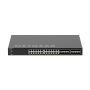 NETGEAR XSM4340V Managed L3 10G Ethernet (100/1000/10000) Power over Ethernet (PoE) 1U Zwart (XSM4340V-100NES) thumbnail