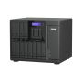 QNAP TVS-AIH1688ATX-U9-32G data-opslag-server NAS Tower 32 GB DDR5 0 TB QuTS hero Zwart (TVS-AIH1688ATX-U9-32G) thumbnail
