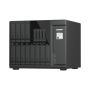 QNAP TVS-H1677AX-R5-16G data-opslag-server NAS Tower AMD Ryzen™ 5 16 GB DDR5 0 TB QuTS hero Zwart (TVS-H1677AX-R5-16G) thumbnail