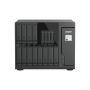 QNAP TVS-H1677AX-R5-16G data-opslag-server NAS Tower AMD Ryzen™ 5 16 GB DDR5 0 TB QuTS hero Zwart (TVS-H1677AX-R5-16G) thumbnail