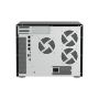 QNAP TVS-H1677AX-R5-16G data-opslag-server NAS Tower AMD Ryzen™ 5 16 GB DDR5 0 TB QuTS hero Zwart (TVS-H1677AX-R5-16G) thumbnail