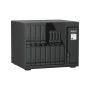 QNAP TVS-H1677AX-R5-16G data-opslag-server NAS Tower AMD Ryzen™ 5 16 GB DDR5 0 TB QuTS hero Zwart (TVS-H1677AX-R5-16G) thumbnail