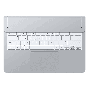 Samsung Kybd Assy UK NLTESATURN-11 JDM HQ3 (BA83-03575A) thumbnail