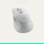 Logitech Signature M850 Comfort Plus Draadloze Muis Off-White (910-007716) thumbnail