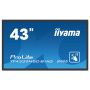 iiyama TF4339MSC-B1AG beeldkrant 109,2 cm (43") LED 400 cd/m² Full HD Zwart Touchscreen (TF4339MSC-B1AG) thumbnail