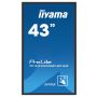 iiyama TF4339MSC-B1AG beeldkrant 109,2 cm (43") LED 400 cd/m² Full HD Zwart Touchscreen (TF4339MSC-B1AG) thumbnail