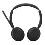 Jabra Evolve3 45 Headset Draadloos Hoofdband Kantoor/callcenter USB Type-A Bluetooth Zwart (34599-989-999) thumbnail