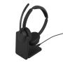 Jabra Evolve3 45 Headset Draadloos Hoofdband Kantoor/callcenter USB Type-C Bluetooth Zwart (34599-999-889) thumbnail