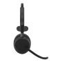 Jabra Evolve3 65 Headset Draadloos Hoofdband Kantoor/callcenter USB Type-C Bluetooth Zwart (36599-899-899) thumbnail