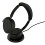 Jabra Evolve3 65 Flex Headset Draadloos Hoofdband Kantoor/callcenter USB Type-C Bluetooth Zwart (36699-999-889) thumbnail