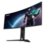 GIGABYTE MO34WQC2 computer monitor 86,4 cm (34") 3440 x 1440 Pixels Wide Quad HD OLED Zwart (MO34WQC2 EK) thumbnail