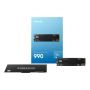 Samsung 990 PCIe 4.0 x4 NVMe™ M.2 SSD 1TB (MZ-V9V1T0BW) thumbnail