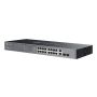 TP-Link Omada ES220GMP netwerk-switch Managed L2 Gigabit Ethernet (10/100/1000) Power over Ethernet (PoE) Zwart (ES220GMP(UN)) thumbnail