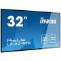 iiyama LE3240S-B3 beeldkrant Digitale signage flatscreen 80 cm (31.5") LED 350 cd/m² Full HD Zwart 16/7 (LE3240S-B3) thumbnail